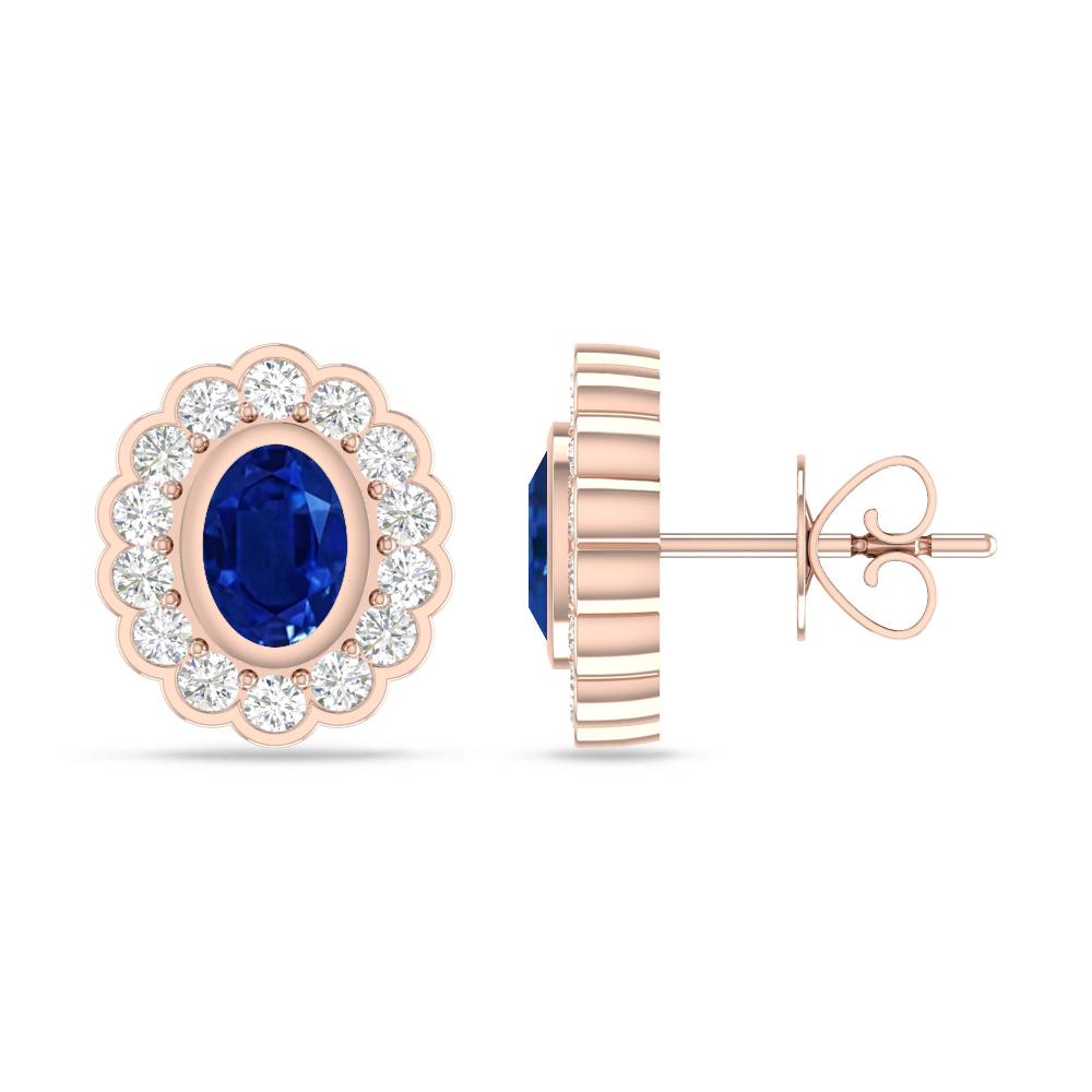 Rose Gold - Sapphire